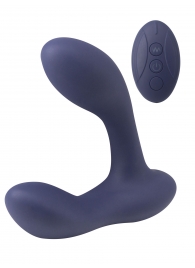 Синий массажер простаты с двумя моторами P-Bliss - Lola Games - в Домодедово купить с доставкой