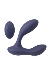 Синий массажер простаты с двумя моторами P-Bliss - Lola Games - в Домодедово купить с доставкой