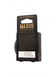 Ультратонкие презервативы MAXUS AIR Ultra Thin - 3 шт. - Maxus - купить с доставкой в Домодедово