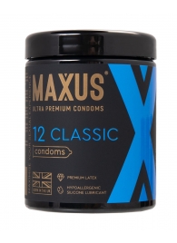 Классические презервативы MAXUS Classic - 12 шт. - Maxus - купить с доставкой в Домодедово