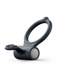 Черное эрекционное кольцо Power Clit - Dorcel - в Домодедово купить с доставкой