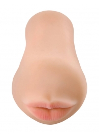 Телесный мастурбатор-ротик Deep Throat Cocksucker - Pipedream - в Домодедово купить с доставкой