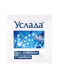 Гель-лубрикант «Услада с серебром» - 3 гр. - Биоритм - купить с доставкой в Домодедово