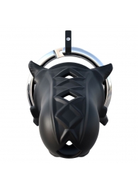 Черный замок верности Extreme Silicone Cock Blocker - Pipedream - купить с доставкой в Домодедово