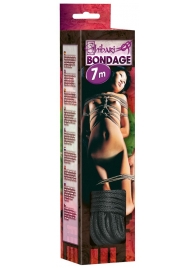Чёрная веревка для связывания - 700 см. - Orion - купить с доставкой в Домодедово