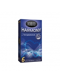 Текстурированные презервативы Domino Harmony - 6 шт. - Domino - купить с доставкой в Домодедово