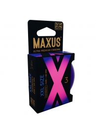 Презервативы Maxus XXL увеличенного размера - 3 шт. - Maxus - купить с доставкой в Домодедово