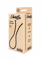 Черный уретральный массажер Glide Small - 30 см. - Lola Games - купить с доставкой в Домодедово