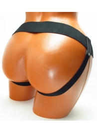 Трусики для страпона коричневого цвета - БДСМ Арсенал - купить с доставкой в Домодедово