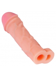 Фаллоудлинитель SUPER HERO Giant - 22 см. - Lola Games - в Домодедово купить с доставкой