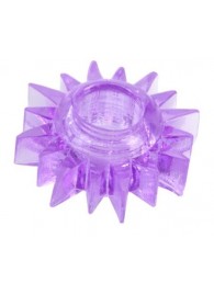 Фиолетовое эрекционное кольцо - Toyfa Basic - в Домодедово купить с доставкой