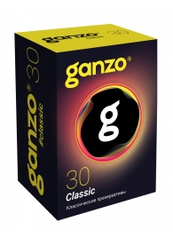 Классические презервативы с обильной смазкой Ganzo Classic - 30 шт. - Ganzo - купить с доставкой в Домодедово
