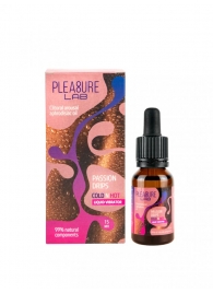 Жидкий вибратор Passion Drips Cold n Hot - 15 мл. - Pleasure Lab - купить с доставкой в Домодедово