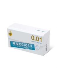 Увлажнённые презервативы Sagami Original 0.01 Extra Lub - 12 шт. - Sagami - купить с доставкой в Домодедово