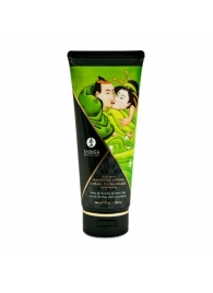 Массажный крем для тела с ароматом груши и зелёного чая Pear   Exotic Green Tea - 200 мл. - Shunga - купить с доставкой в Домодедово
