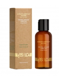 Натуральная массажная смазка Natural Lubricant Orange Blossom - 100 мл. - YESforLOV - купить с доставкой в Домодедово