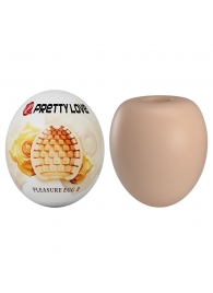 Бежевый мастурбатор-яйцо Pleasure Egg II - Baile - в Домодедово купить с доставкой
