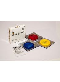 Разноцветные ароматизированные презервативы Unilatex Multifruits - 3 шт. - Unilatex - купить с доставкой в Домодедово