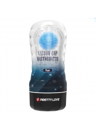 Прозрачный текстурированный мастурбатор Vacuum Cup Masturbator Planet - Baile - в Домодедово купить с доставкой