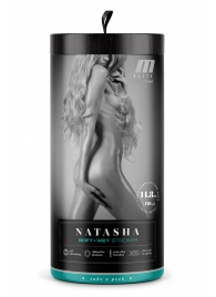 Мастурбатор-вагина с вибрацией Soft   Wet Natasha Realistic Beige Masturbator - Blush Novelties - в Домодедово купить с доставкой