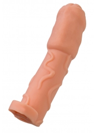 Телесная удлиняющая насадка - 16 см. - ToyFa - в Домодедово купить с доставкой