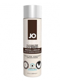 Водно-масляный лубрикант с охлаждающим эффектом JO Silicon free Hybrid Lubricant COOLING - 120 мл. - System JO - купить с доставкой в Домодедово