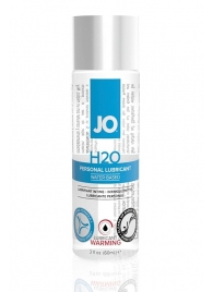 Возбуждающий лубрикант на водной основе JO Personal Lubricant H2O Warming - 60 мл. - System JO - купить с доставкой в Домодедово