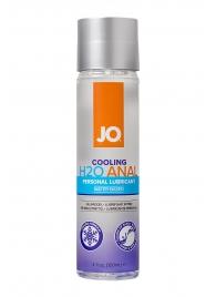 Анальный охлаждающий и обезболивающий лубрикант на водной основе JO Anal H2O COOLING - 120 мл. - System JO - купить с доставкой в Домодедово