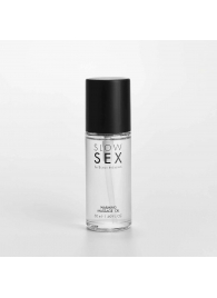 Съедобное cогревающее массажное масло Slow Sex - 50 мл. - Bijoux Indiscrets - купить с доставкой в Домодедово