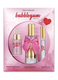 Набор средств для массажа и ласк Bubblegum Play Kit - Bijoux Indiscrets - купить с доставкой в Домодедово