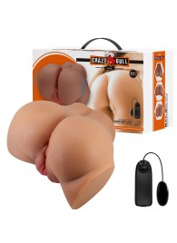 Карамельный мастурбатор-полуторс Emilia с вибрацией - Baile - в Домодедово купить с доставкой