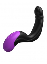 Черно-фиолетовый вибромассажёр простаты Hyper-Pulse P-Spot Massager - Pipedream - в Домодедово купить с доставкой