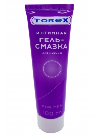 Гель-смазка на водной основе For Men - 100 мл. - Torex - купить с доставкой в Домодедово