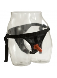 Трусики со штырьком для фиксации насадок Ultra Harness with Plug - Doc Johnson - купить с доставкой в Домодедово