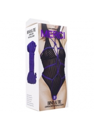 Фиолетовая верёвка для связывания и фиксации Bind Tie - 9,14 м. - Doc Johnson - купить с доставкой в Домодедово