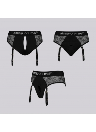 Трусики для фиксации насадок Strap-on-me Harness Lingerie Diva XS - Strap-on-me - купить с доставкой в Домодедово
