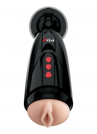 Мастурбатор-вагина с вибрацией Dirty Talk Starter Stroker - Pipedream - в Домодедово купить с доставкой