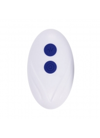 Синее эрекционное виброкольцо с клиторальной подушечкой и пультом ДУ Adjustable Fun Ring - Zero Tolerance - в Домодедово купить с доставкой