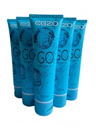 Набор из 5 пролонгирующих лубрикантов на водной основе Egzo Go (по 100 мл.) - EGZO - купить с доставкой в Домодедово