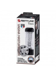 Прозрачный мастурбатор с вибрацией Tamara - Baile - в Домодедово купить с доставкой