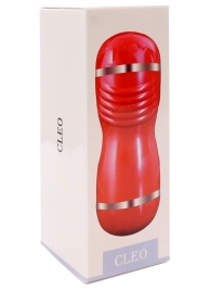 Двусторонний мастурбатор в колбе Cleo - вагина и ротик - Boys of Toys - в Домодедово купить с доставкой