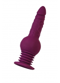 Фиолетовая мини-машина для секса Striker с пультом ДУ - 23,5 см. - ToyFa - купить с доставкой в Домодедово