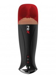 Мастурбатор-вагина в колбе с вибрацией Fuck-O-Matic Pro XL - Pipedream - в Домодедово купить с доставкой