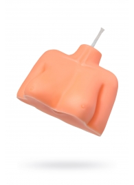 Оранжевая сувенирная свеча «Женский силуэт» - Pecado - купить с доставкой в Домодедово