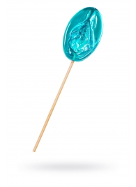 Леденец в форме вагины со вкусом блю кюрасао - 50 гр. - Sosuчki - купить с доставкой в Домодедово