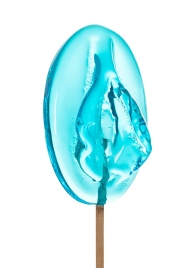 Леденец в форме вагины со вкусом блю кюрасао - 50 гр. - Sosuчki - купить с доставкой в Домодедово