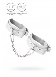 Белые мини-оковы со скруглёнными углами - Pecado - купить с доставкой в Домодедово