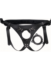 Пояс Hard Brutal для больших насадок - LOVETOY (А-Полимер) - купить с доставкой в Домодедово