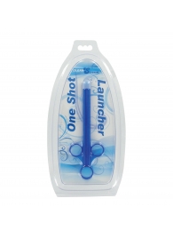 Синий шприц для введения лубриканта XL Lubricant Launcher - XR Brands - купить с доставкой в Домодедово