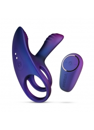 Фиолетовое эрекционное виброкольцо с клиторальной подушечкой Infinity Ignite - ONE DC B.V. - в Домодедово купить с доставкой